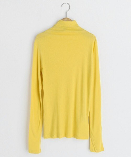 DHOLIC(ディーホリック)の「ハイネックスリムTシャツ(Tシャツ/カットソー・レディース・ホワイト/ブラック/イエロー/ピンク/ブルー/グリーン・FREE)」の5枚目の写真