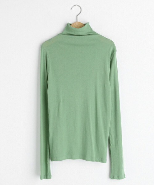 DHOLIC(ディーホリック)の「ハイネックスリムTシャツ(Tシャツ/カットソー・レディース・ホワイト/ブラック/イエロー/ピンク/ブルー/グリーン・FREE)」の3枚目の写真