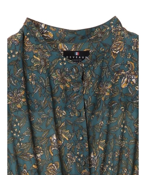 koe（コエ）の「フランスのdeveaux社プリントマキシワンピース（その他・ブラック/ベージュ/グリーン・F）」の16枚目の写真