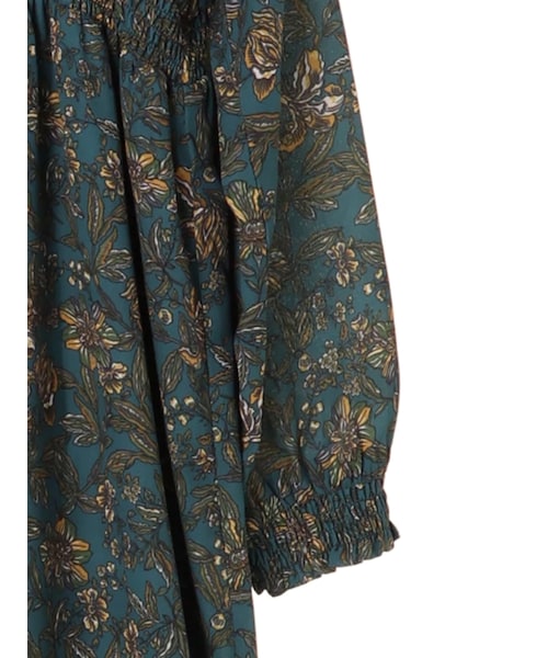 koe（コエ）の「フランスのdeveaux社プリントマキシワンピース（その他・ブラック/ベージュ/グリーン・F）」の17枚目の写真