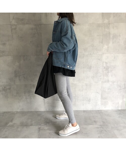 copine（コピン）の「再入荷！大人な抜け感ゆるデニムジャケット(2color)（デニムジャケット・レディース・その他）」の8枚目の写真