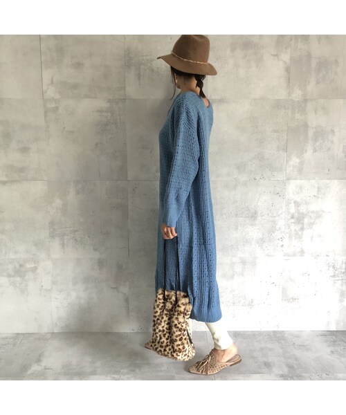 copine（コピン）の「ざっくりルーズニットワンピース(4color)（ワンピース・レディース・その他）」の11枚目の写真