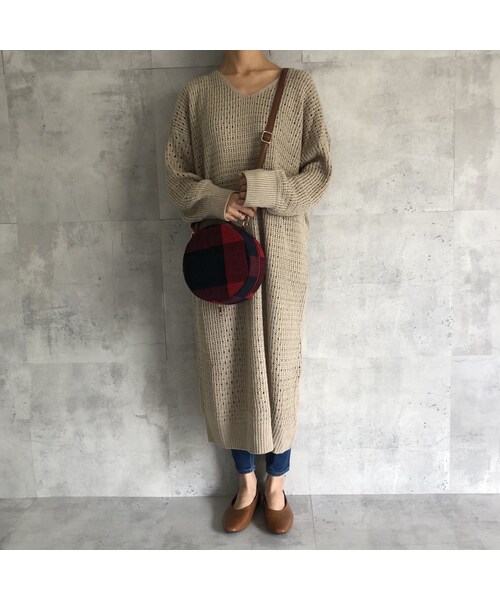 copine（コピン）の「ざっくりルーズニットワンピース(4color)（ワンピース・レディース・その他）」の13枚目の写真