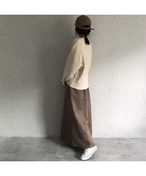 copine(コピン)の「大人なマット質感!スエードロングスカート(3color)【クリックポスト対象商品】(スカート・レディース・その他)」の10枚目の写真