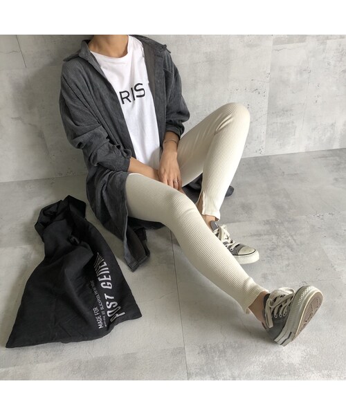 copine（コピン）の「POST GENERALロゴショッパーバッグ(大)（2color)【クリックポスト対象商品】（エコバッグ/サブバッグ・レディース・その他）」の4枚目の写真