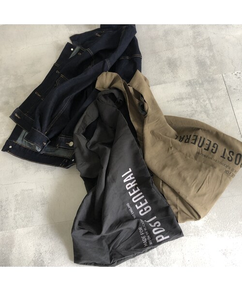 copine（コピン）の「POST GENERALロゴショッパーバッグ(大)（2color)【クリックポスト対象商品】（エコバッグ/サブバッグ・レディース・その他）」の14枚目の写真