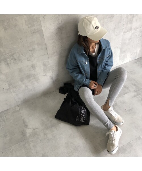 copine（コピン）の「POST GENERALロゴショッパーバッグ(大)（2color)【クリックポスト対象商品】（エコバッグ/サブバッグ・レディース・その他）」の7枚目の写真