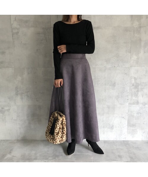 copine（コピン）の「11月16日再入荷！秋冬定番レオパード柄！巾着ファー2WAYバッグ【クリックポスト対象商品】（ショルダーバッグ・レディース・その他）」の7枚目の写真