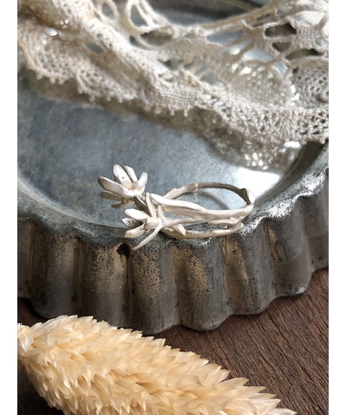 指輪 ダイモンジ草のリング＊ 唐草模様（指輪・リング｜レディースジュエリー