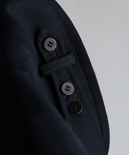 LIDNM（リドム）の「AUTHENTIC WIDE TRENCH COAT（トレンチコート・メンズ・ブルー・M/L）」の18枚目の写真