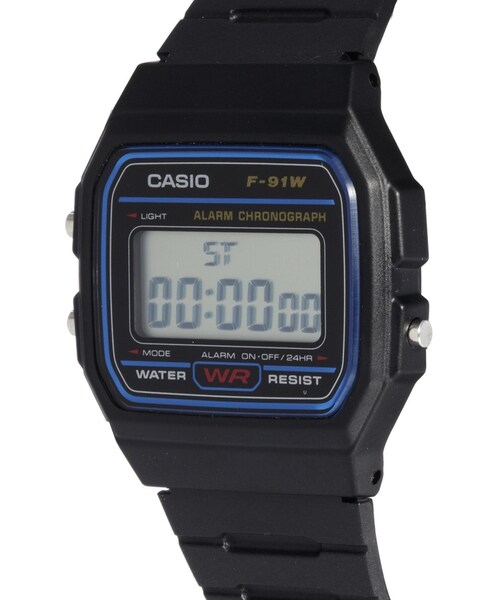 CASIO（カシオ）の「Casio Classic Digital Watch F-91W-1XY（アナログ腕時計・black）」の2枚目の写真