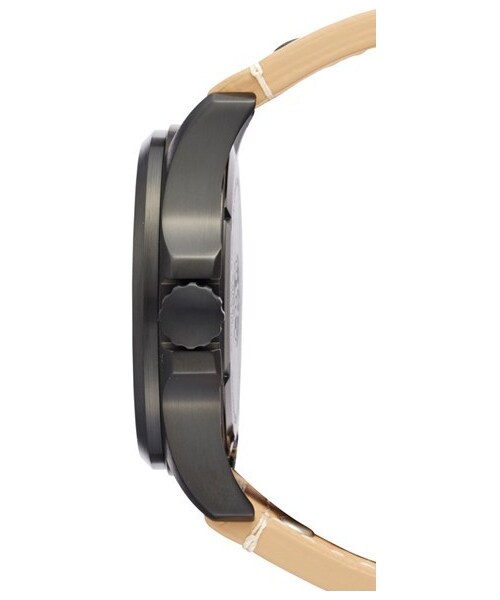 LUMINOX（ルミノックス）の「LUMINOX 'Land - Atacama Field' Leather Strap Watch, 45mm（アナログ腕時計・Golden Tan/ Black）」の4枚目の写真