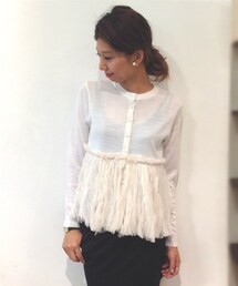 REKISAMI（レキサミ）の「チュール切替カーディガン（）」 - WEAR