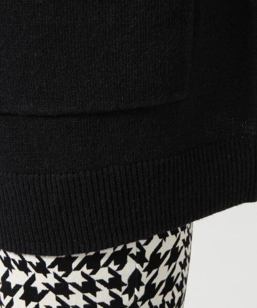 LEPSIM(レプシィム)の「12GミドルVカーデ(トップス・レディース・ブラック/トップグレー/カーキ/ダークネイビー・M/L)」の14枚目の写真