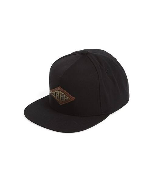 OBEY(オベイ)の「Obey 'Hardware' Hat(帽子・Black/Navy・Approx. brim width: 2 1/2".)」の1枚目の写真