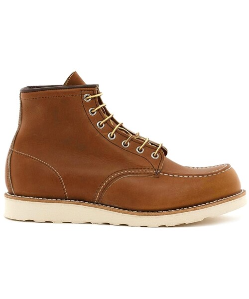 RED WING SHOES（レッドウィング）の「Red Wing 6-Inch Moc Boots（ブーツ・brown・US 10.5/US 11/US 10/US 8.5/US 12/US 9/US 13/US 11.5/US 8/US 7）」の3枚目の写真