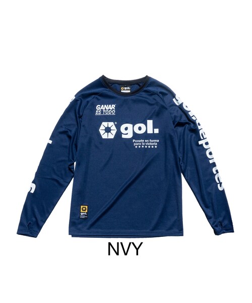 新品即決 gol. ゴル MOVE 半袖プラクティスシャツ XLサイズ ネイビー G842-513-008-XL 10⁄30までポイント5倍CARNAVAL 半袖プラクティスシャツ