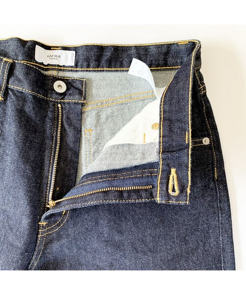 Kafika（カフィカ）の「＊ユニセックス＊KAFIKA-カフィカ-ワイドテーパードデニムパンツ（デニムパンツ・メンズ・その他）」の9枚目の写真