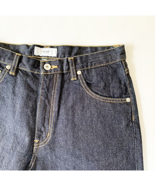 Kafika（カフィカ）の「＊ユニセックス＊KAFIKA-カフィカ-ワイドテーパードデニムパンツ（デニムパンツ・メンズ・その他）」の8枚目の写真