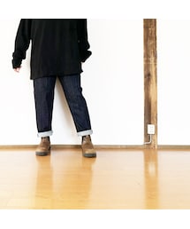 Kafika | ＊ユニセックス＊KAFIKA-カフィカ-ワイドテーパードデニムパンツ(デニムパンツ)