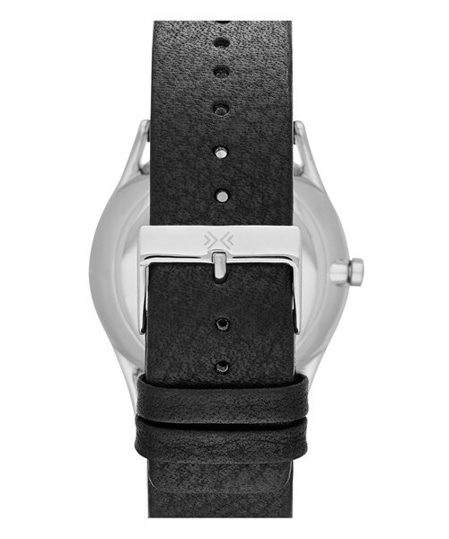 SKAGEN（スカーゲン）の「Skagen 'Holst' Multifunction Leather Strap Watch, 40mm（アナログ腕時計・Black）」の4枚目の写真
