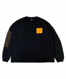 Leyline | Box logo l/s tee｜Black(Tシャツ/カットソー)