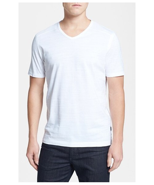 HUGO BOSS(ヒューゴボス)の「BOSS HUGO BOSS 'Eraldo 60' T-Shirt(Tシャツ/カットソー・Black/White・Regular Small/Regular Medium/Regular Large/Regular X-Large)」の3枚目の写真
