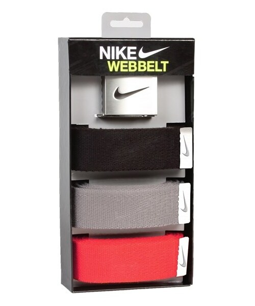 NIKE（ナイキ）の「Nike  Belts (Assorted 3Pack)（ベルト）」 WEAR