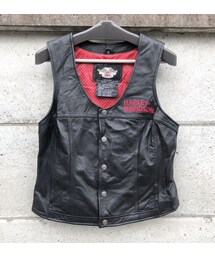 Harley-Davidson leather vest/ハーレーレザーベスト