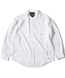 ALDIES | Standing Collar Shirts(White)(シャツ/ブラウス)