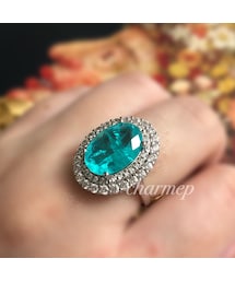 no brand（ノーブランド）の「【PTR004】人工パライバトルマリンの