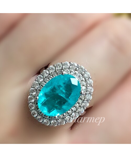 no brand（ノーブランド）の「【PTR004】人工パライバトルマリン