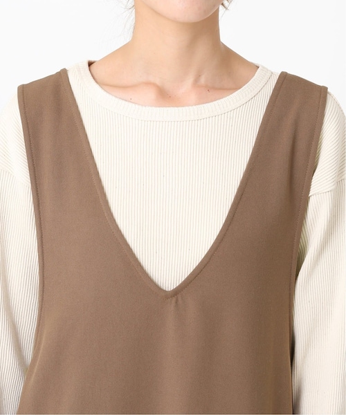 B.C STOCK（ベーセーストック）の「バッククロスジャンスカ◆（ワンピース/ドレス・ブラック/フリー/在庫あり）」の17枚目の写真