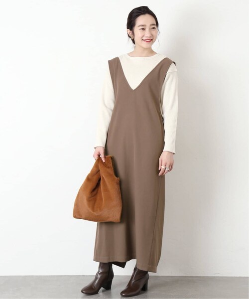 B.C STOCK（ベーセーストック）の「バッククロスジャンスカ◆（ワンピース/ドレス・ブラック/フリー/在庫あり）」の5枚目の写真