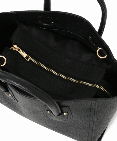 B.C STOCK（ベーセーストック）の「《予約》Three Layer Bag◆（バッグ・ブラック/フリー/在庫あり）」の14枚目の写真