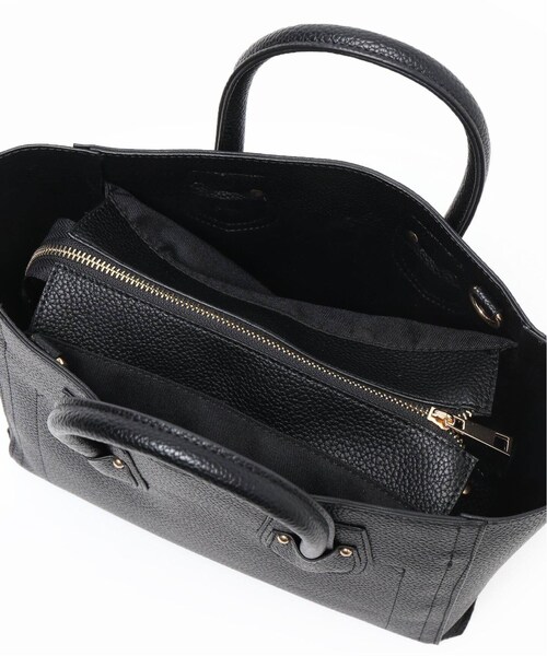 B.C STOCK（ベーセーストック）の「《予約》Three Layer Bag◆（バッグ・ブラック/フリー/在庫あり）」の20枚目の写真