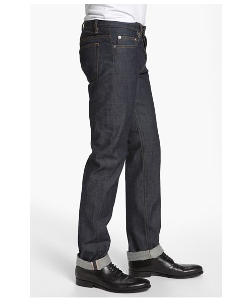 A.P.C.（アーペーセー）の「A.P.C. 'Petit New Standard' Slim Straight Leg Selvedge Jeans (Indigo)（デニムパンツ・Indigo・Regular 32/Regular 29/Regular 28/Regular 33/Regular 34/Regular 31/Regular 30）」の5枚目の写真