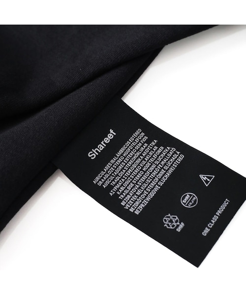 SHAREEF（シャリーフ）の「SHAREEF “CASSETTE TAPE” emb. BIG HOODIE(Black)（パーカー・メンズ・その他）」の6枚目の写真