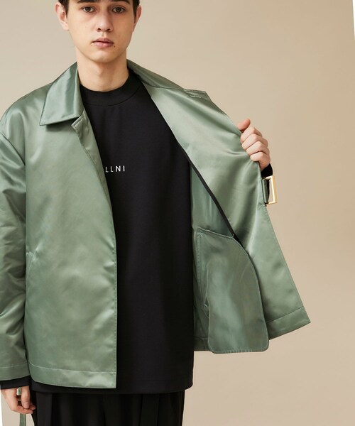 CULLNI（クルニ）の「STUDIOUS別注 BELTED COACH JKT（）」 - WEAR