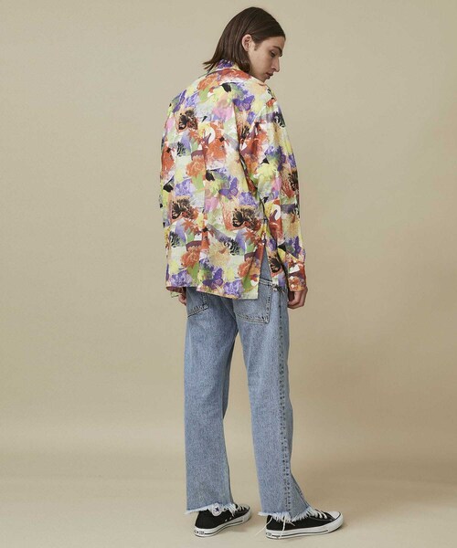 Iroquois（イロコイ）の「HANAFUDA SIDE-SLIT SH（）」 - WEAR