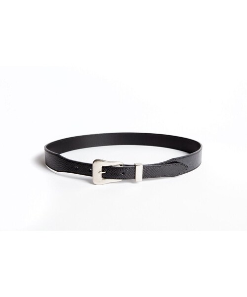 The Letters HAMMERED BUCKLE BELT