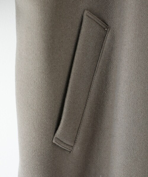 STUDIOUS（ステュディオス）の「メルトンバルカラーコート
