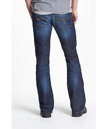 定価58300円　DIESEL ダスティペンキ加工　D-Vider デニム 28 DIESEL - ディーゼル DIESEL デニムパンツ USED加工 汚し加工 青