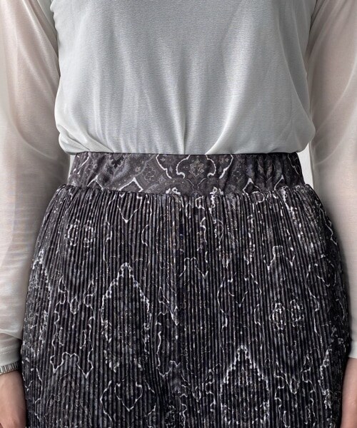 PAGEBOY（ページボーイ）の「【CORE】タペストリーパンツ（パンツ・レディース・ブラック/ブラウン・FREE）」の15枚目の写真