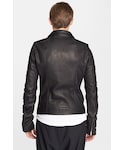 美品Rick Owens 斜めシルクジップ ライダースジャケット40 最終値下 Rick Owens - 【激レアモデル】RICK OWNS 斜めジップ×ハイネック
