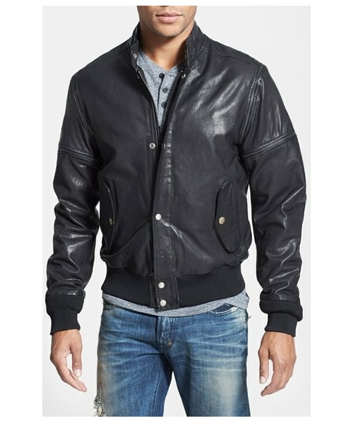 ＤＩＥＳＥＬ ライダースジャケット DIESEL（ディーゼル）の「DIESEL® 'L-Ghita' Leather Jacket with Zip