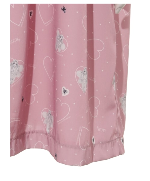 【lilLilly×安野モヨコ】のりこプリントシャツワンピース lilLilly（リルリリー）の「【lilLilly×安野モヨコ】のりこ