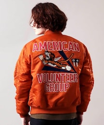 AVIREX | MA-1 アメリカンボランティアグループ/MA-1 AMERICAN VOLUNTEER GROUP(ジャケット/アウター)
