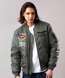AVIREX（アヴィレックス）の「MA-1 アメリカンボランティアグループ/MA