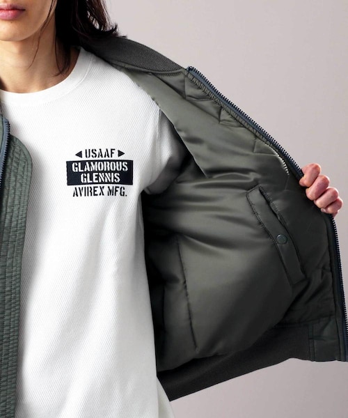 AVIREX（アヴィレックス）の「MA-1 アメリカンボランティアグループ/MA